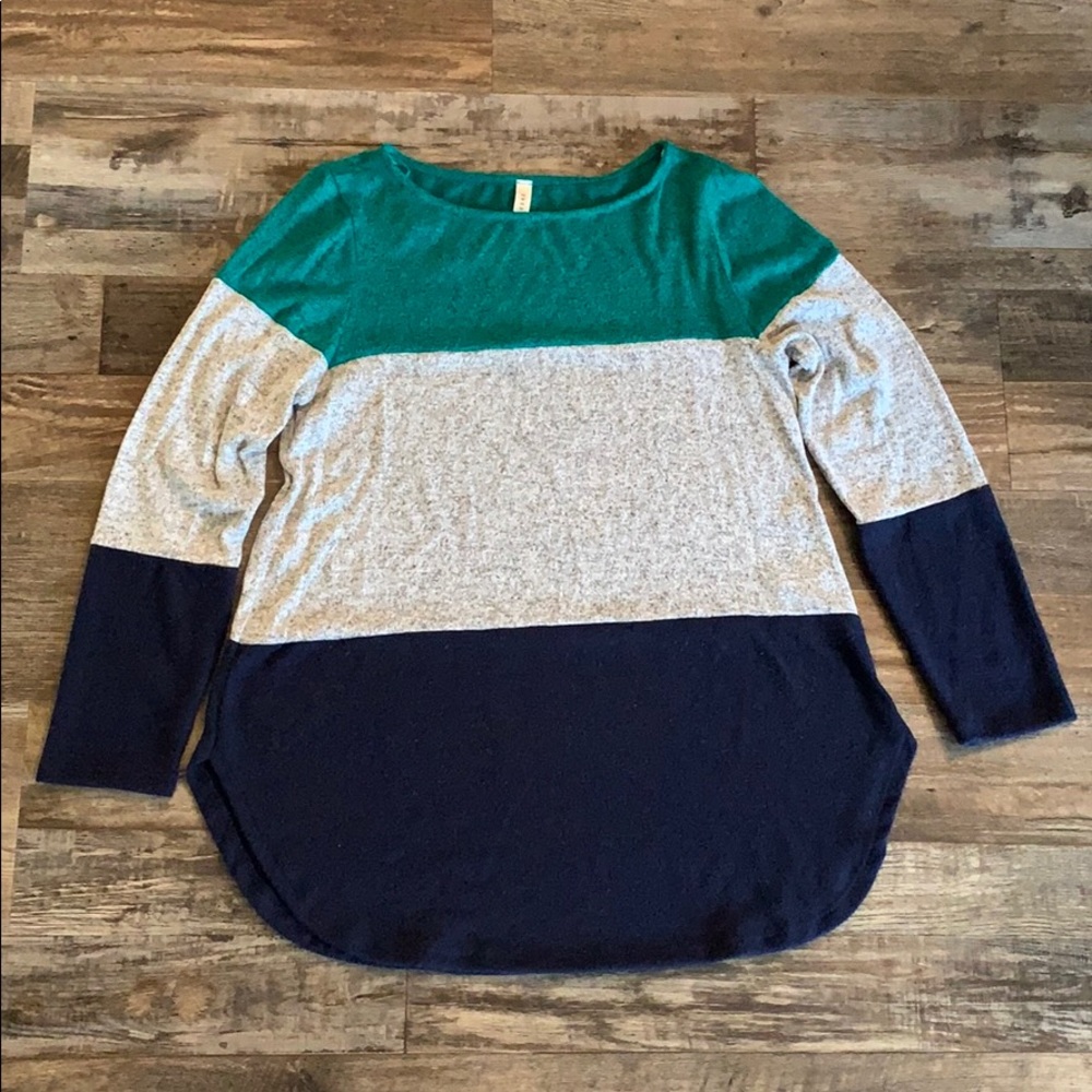 Color Block Sweater